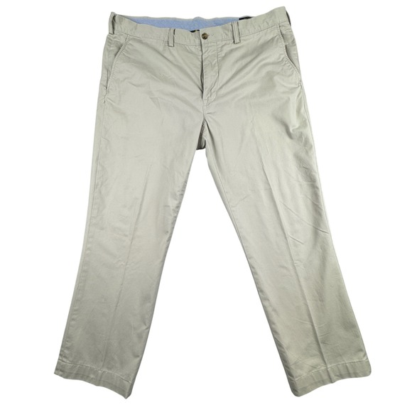 Polo Ralph Lauren Mens Stretch Straight Fit Chino Pants Khaki Size 38/32 - Picture 1 of 15